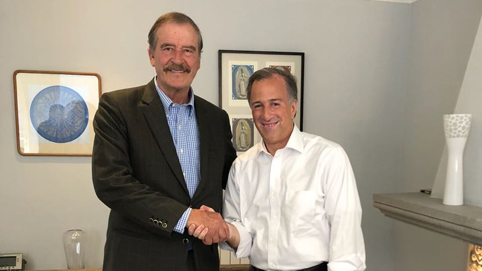 ¿Por quién votó Vicente Fox? - jose-antonio-meade-y-vicente-fox