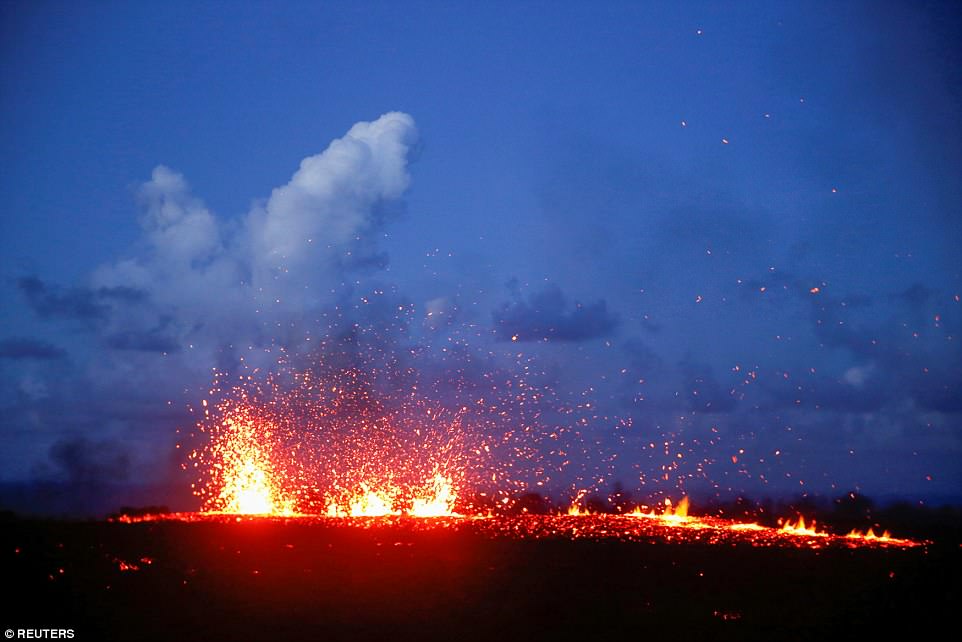 Alerta roja por erupción inminente del volcán Kilauea - kilauea-1