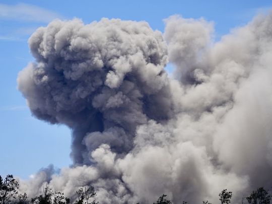 Volcán Kilauea registra erupción de ceniza de más de tres kilómetros - kilauea-usa-today