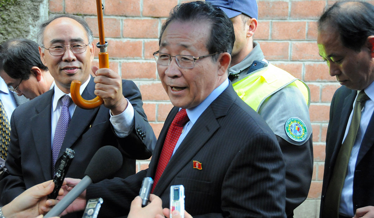 China pide a EE.UU. y Corea del Norte realizar encuentro cancelado por Trump - kim-kye-gwan