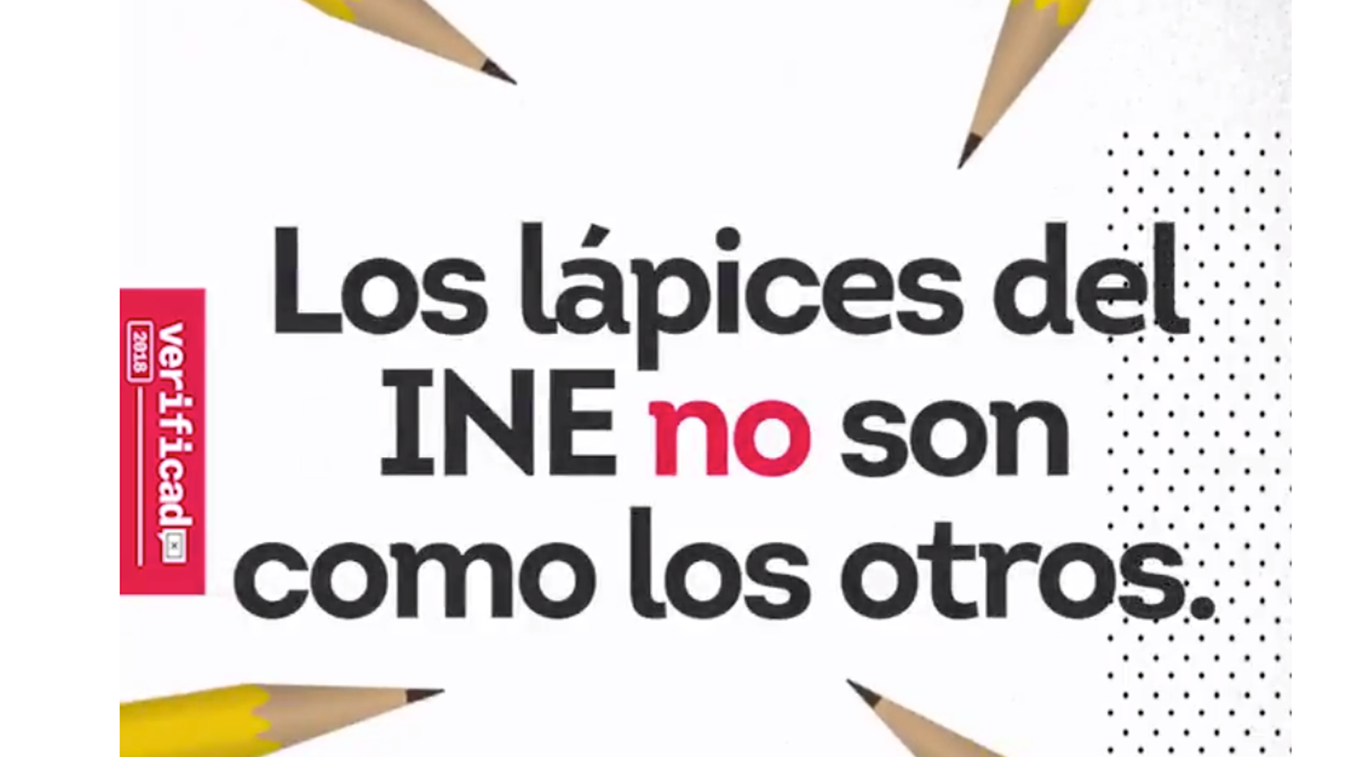Prueban lápices que repartirá el INE para el 1 de julio