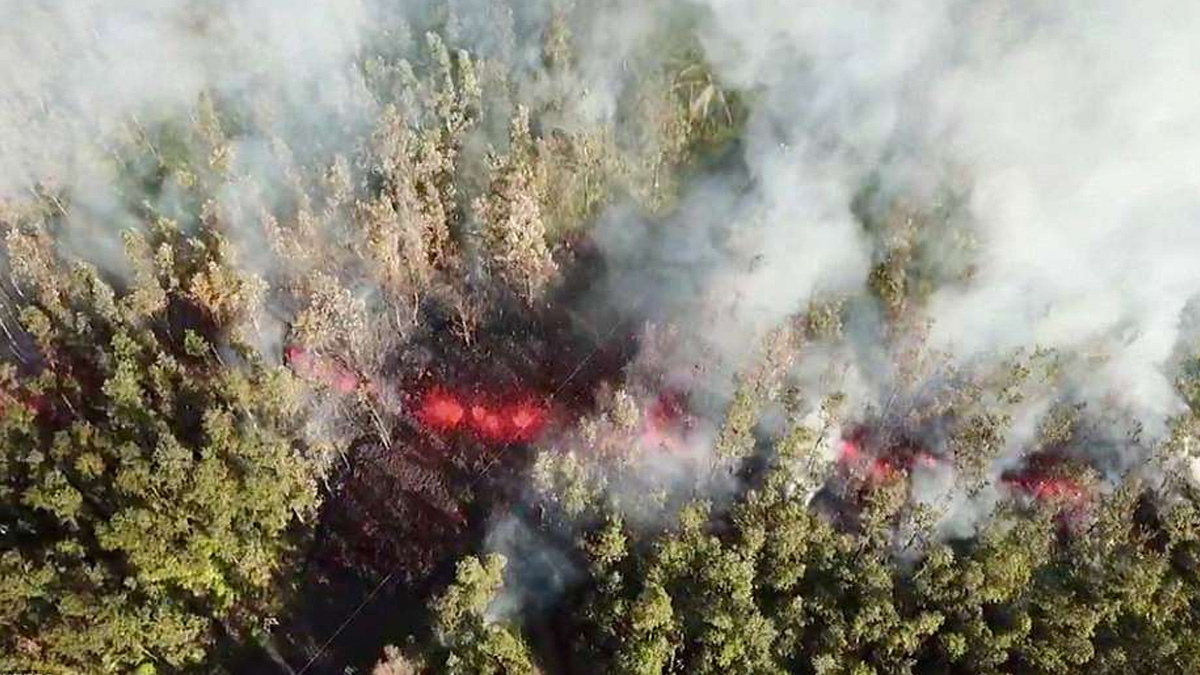Evacuan a 10 mil personas en Hawaii por erupción del Kilauea - lava-volcan-kilauea-evacuacion-hawaii