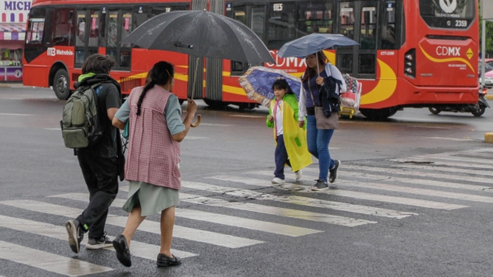 Continuarán lluvias y tormentas en gran parte del país
