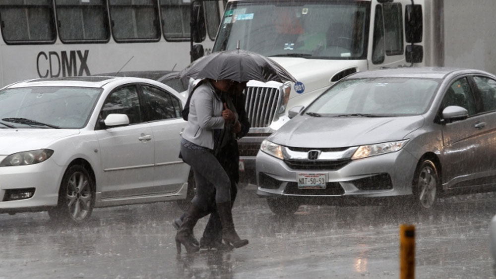 Continuarán las lluvias en gran parte del país