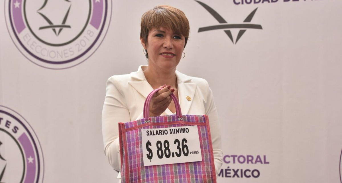 Así llegaron los candidatos a segundo debate por Jefatura de Gobierno - lorena-osornio-segundo-debate