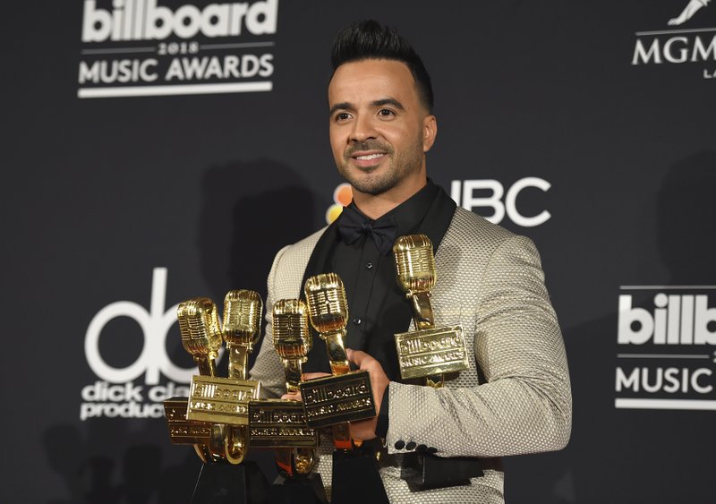 Ed Sheeran y Kendrick Lamar, máximos ganadores en los Billboard - luis-fonsi-billboard