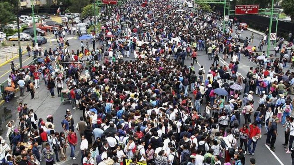 Al menos cuatro movilizaciones afectarán la Ciudad de México