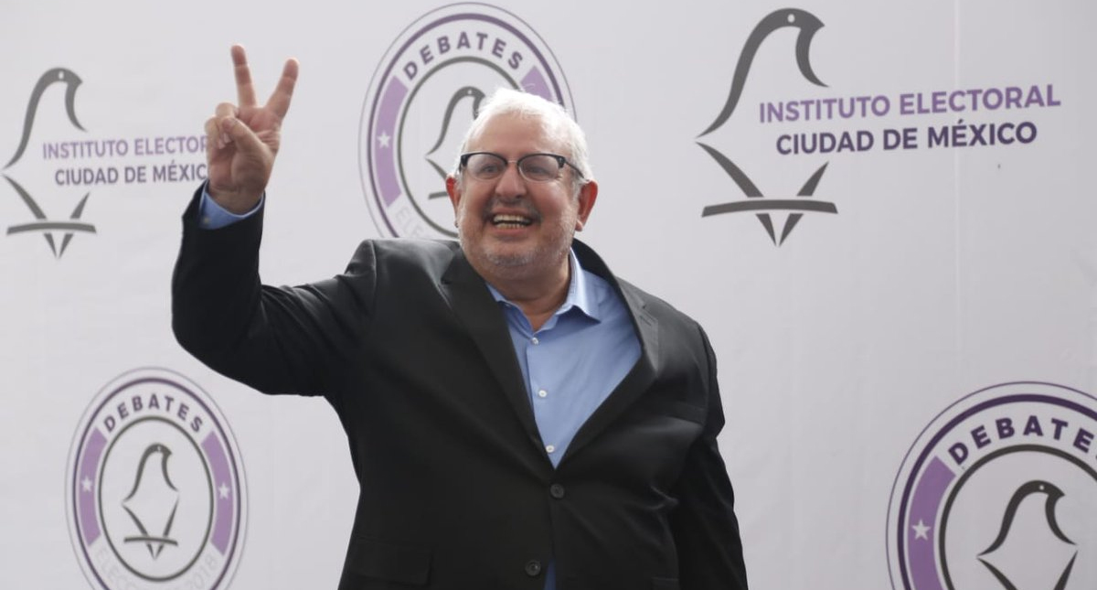 Así llegaron los candidatos a segundo debate por Jefatura de Gobierno - marco-rascon-segundo-debate