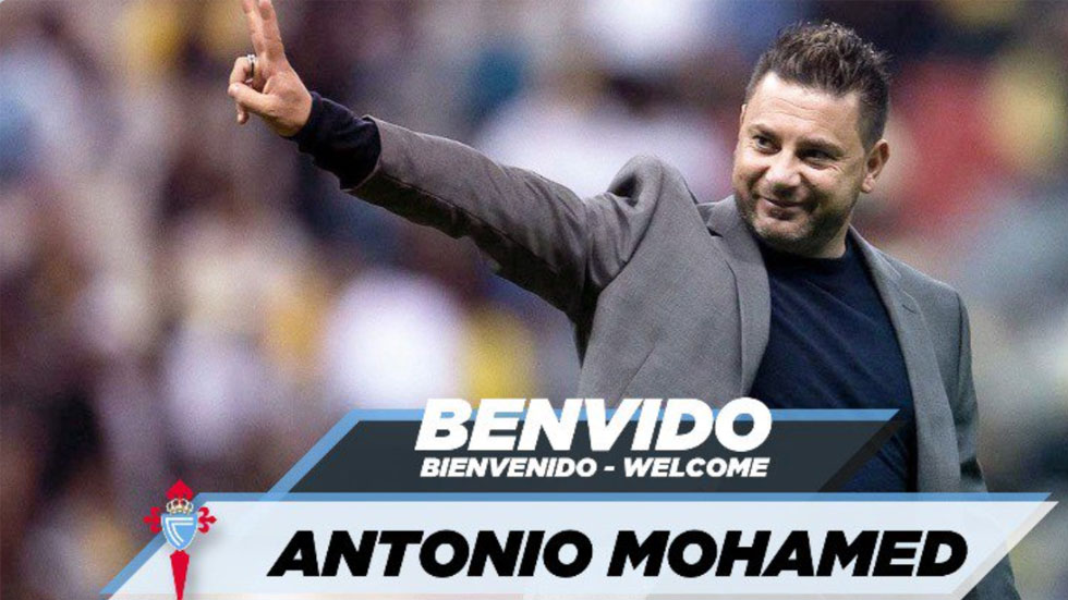 Antonio Mohamed dirigirá al Celta de Vigo