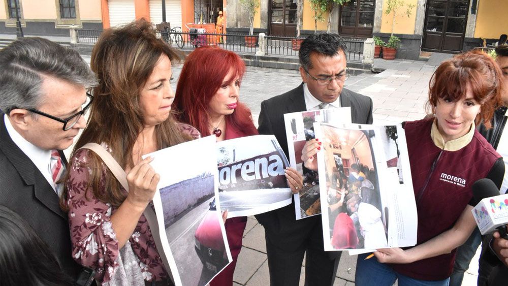 Morena y PRI se culpan de agresiones en Cuajimalpa Morena y PRI se culpan de agresiones en Cuajimalpa