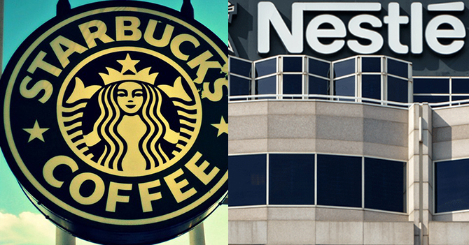 Nestlé pagará 7 mil 150 mdd a Starbucks para vender sus productos - nestle