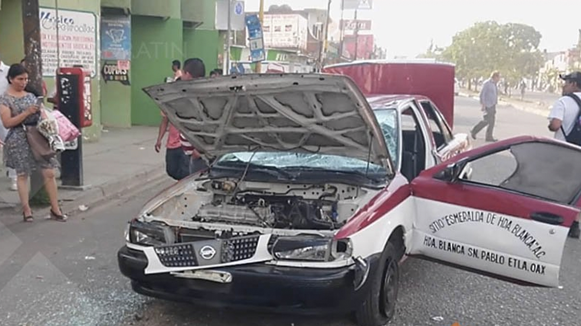 Enfrentamiento entre transportistas en Oaxaca