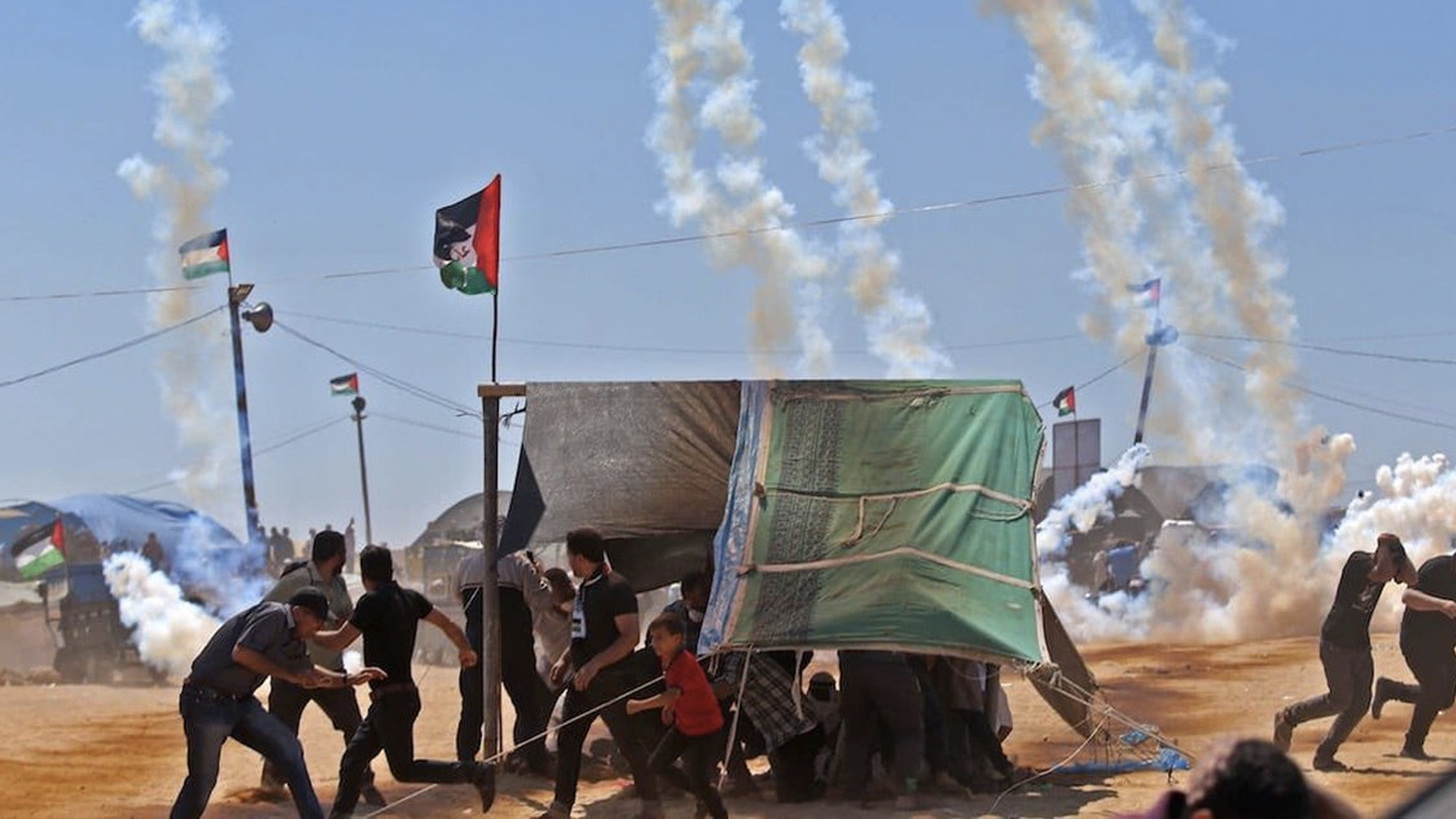 Muertes de palestinos son propaganda: Casa Blanca