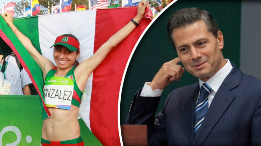 Peña Nieto felicita a Lupita González tras oro