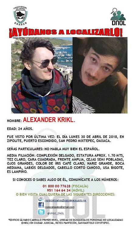 Reportan desaparición de pareja en Zipolite - perdida-2