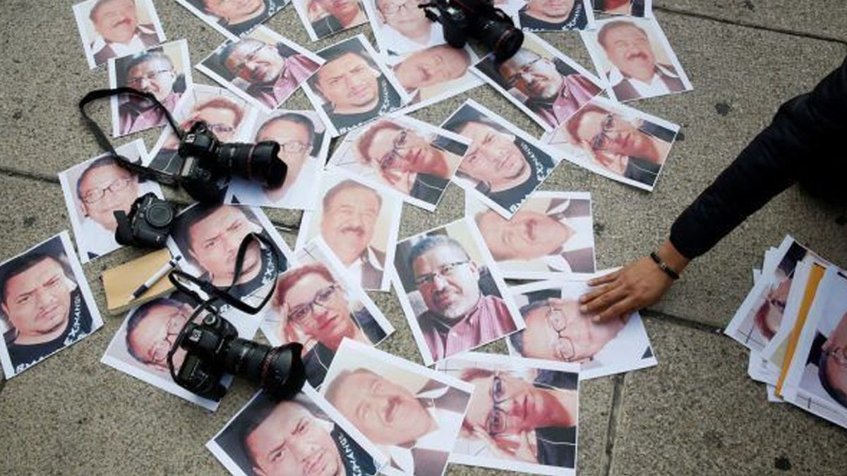 Asesinan a 44 periodistas en el mundo en los primeros meses de 2018