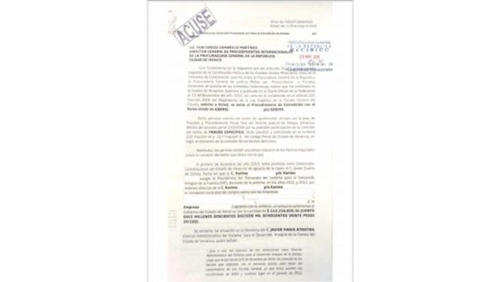 Fiscalía de Veracruz pide a PGR tramitar extradición de Karime Macías - pgr-karime-macias