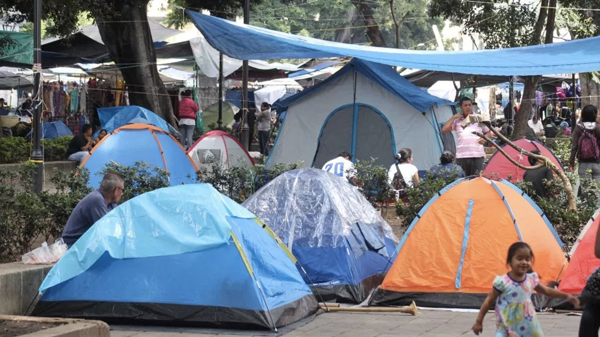 Profesores instalarán plantón en centro de Oaxaca