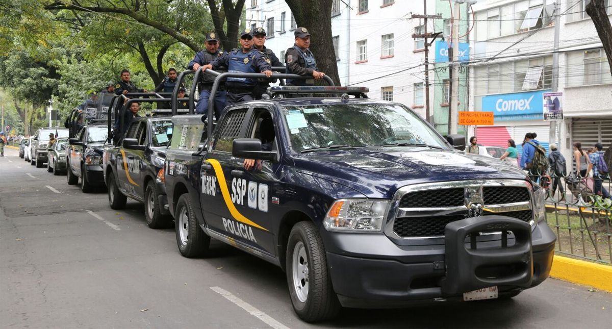 Detiene SSP capitalina a cuatro reincidentes al día