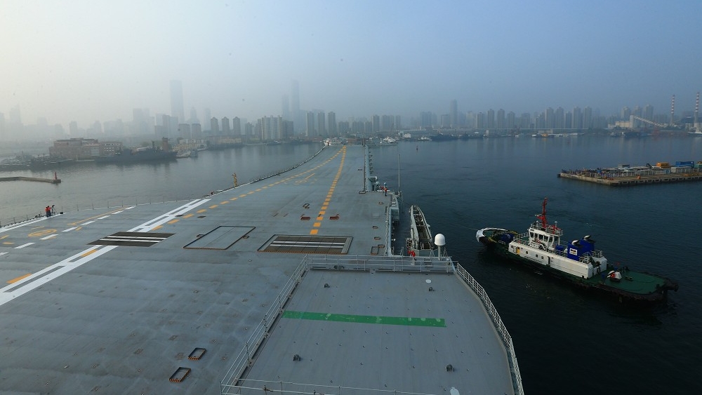 Inician pruebas del primer portaaviones de China - portaaviones-liaoning-16-3