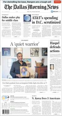 Inflación, Trump y Corea del Norte en primeras planas - portadas-10-may-dallas