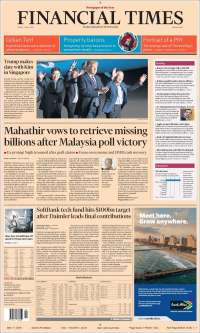 AMLO, INE y Trump en primeras planas - portadas-11-may-financial