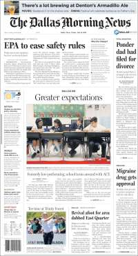 Margarita Zavala y Trump en primeras planas - portadas-18-may-dallas