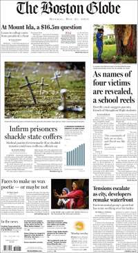 Debate, Trump y FBI en primeras planas - portadas-21-may-boston