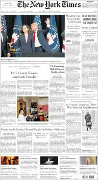 SRE, Venezuela y Gina Haspel en primeras planas - portadas-22-may-nyt