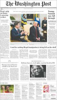 Robo de trenes y Trump en primeras planas - portadas-23-may-wp