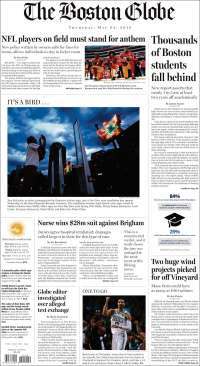 Trump, aranceles y NFL en primeras planas - portadas-24-may-boston