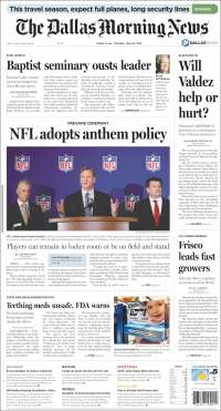 Trump, aranceles y NFL en primeras planas - portadas-24-may-dallas