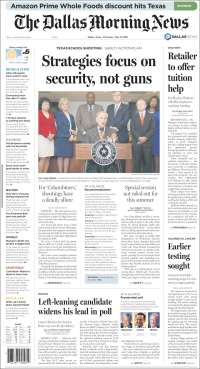 Trump, aranceles y periodista ruso en primeras planas - portadas-31-may-dallas