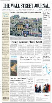 AMLO, empresarios y Trump en primeras planas - portadas-4-may-wsj