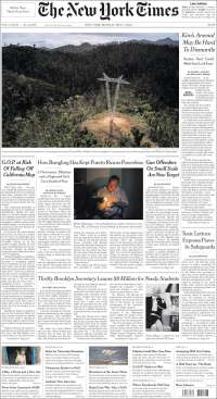 Meade y Hawaii en primeras planas - portadas-7-may-nyt