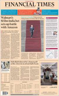 Videgaray, TLC y Trump en primeras planas - portadas-8-may-dfinancial