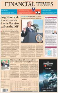 NAIM, Irán y Trump en primeras planas - portadas-9-may-financial