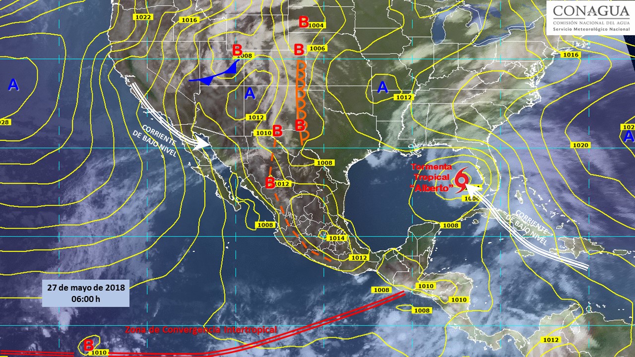 Continuarán las altas temperaturas en gran parte del país - pronostico-domingo-29