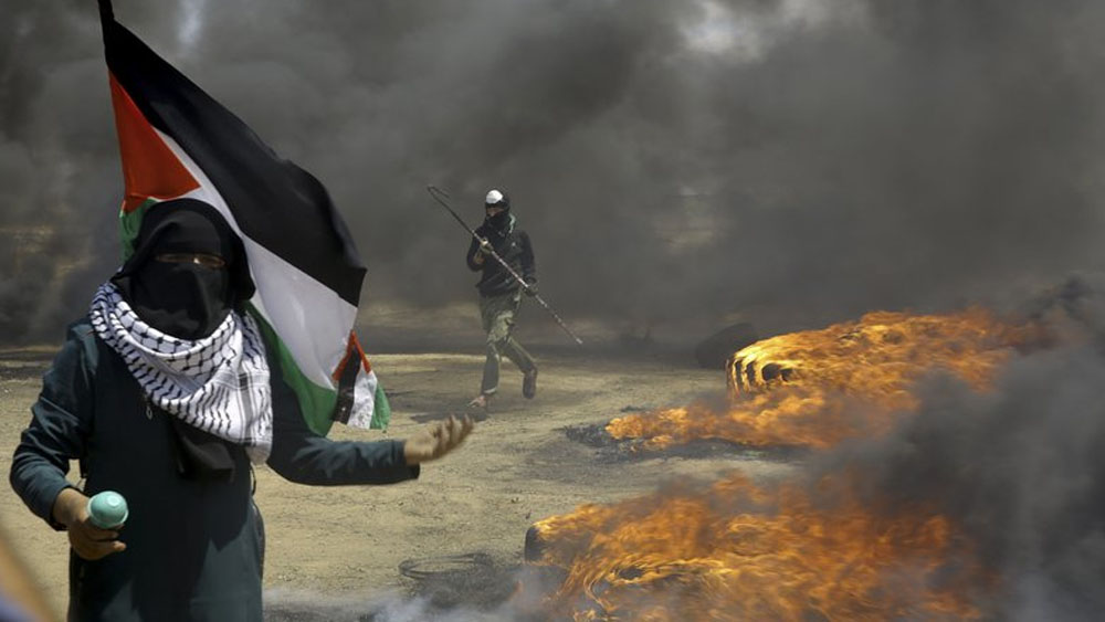 Al menos 58 palestinos muertos tras protestas en Gaza