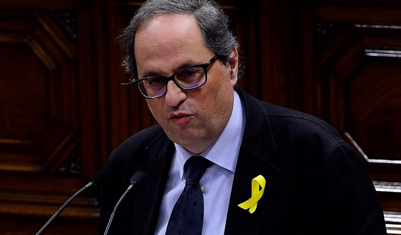 Quim Torra toma posesión como presidente de Cataluña - quim-torra