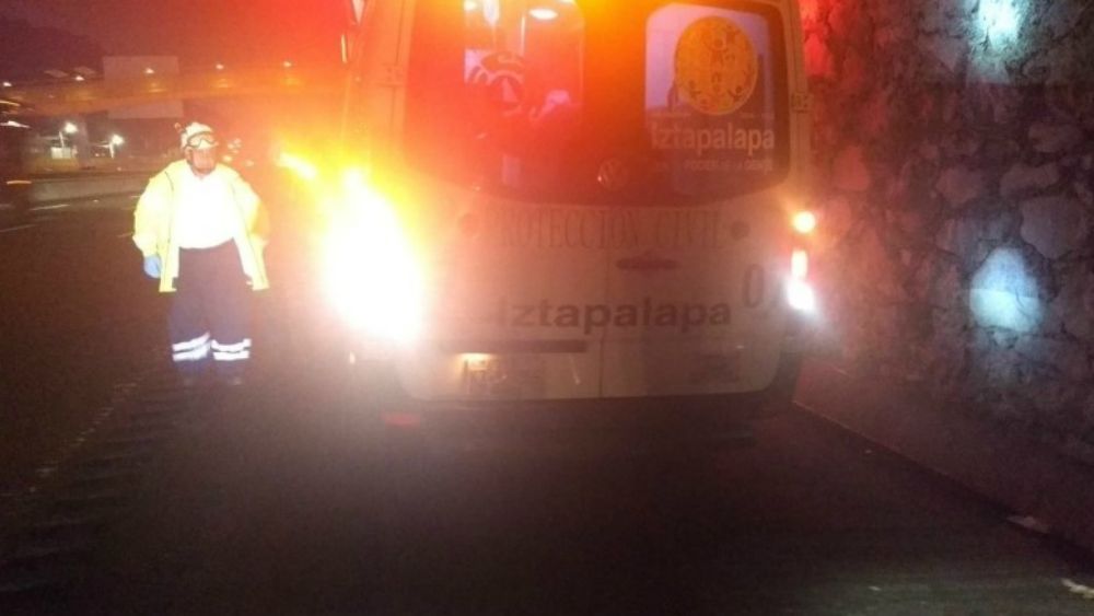 Sujeto recibe descarga de rayo en la México-Puebla