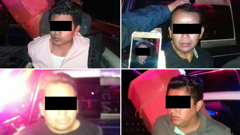 Detienen a tres regidores por presuntamente asaltar Oxxo en Hidalgo