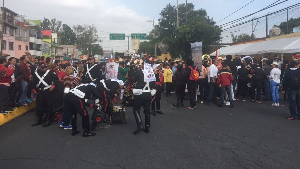 Detienen a dos por balacera en Venustiano Carranza - representacion-batalla-de-puebla-5-de-mayo-penon-de-los-banos