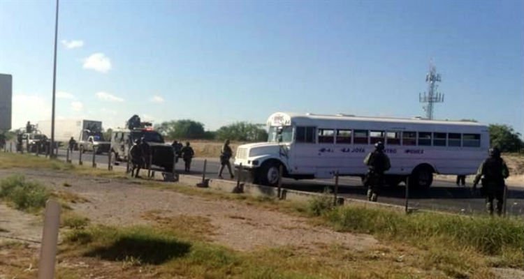 Reynosa amanece con bloqueos y enfrentamientos - reynosa