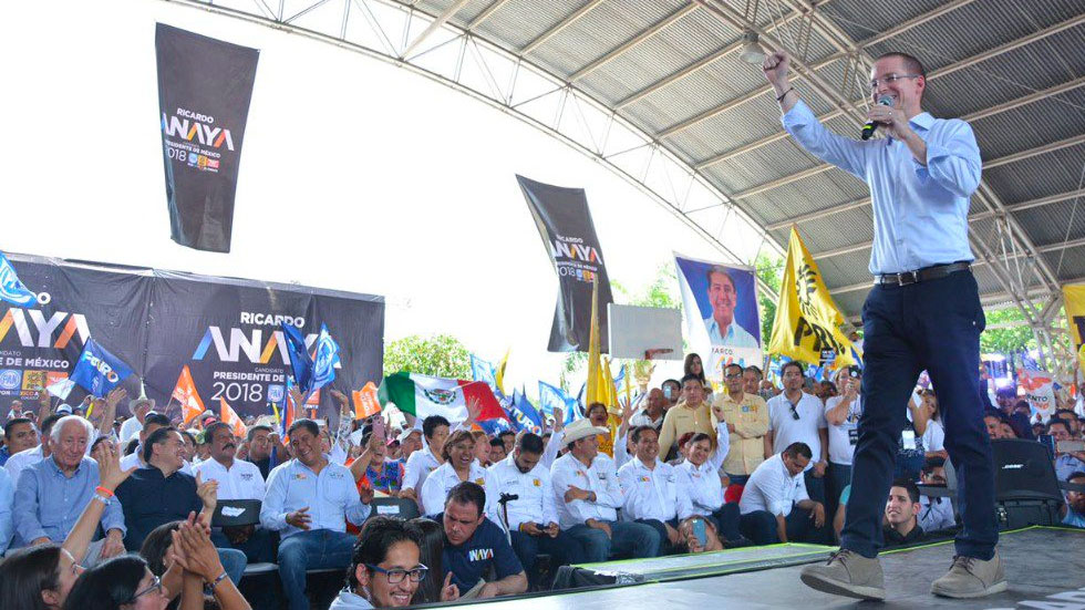 “Regresó el López Obrador violento que espanta las inversiones”: Anaya “Regresó el López Obrador violento que espanta las inversiones”: Anaya