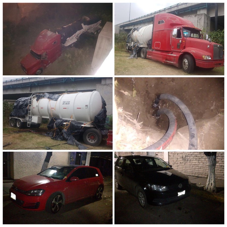 Detienen en Tlalnepantla a seis por robo de combustible - robo-de-combustible-tlalnepantla-rosario-3