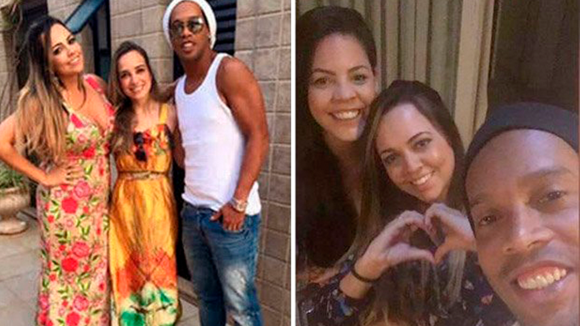 Desmiente Ronaldinho matrimonio con dos mujeres