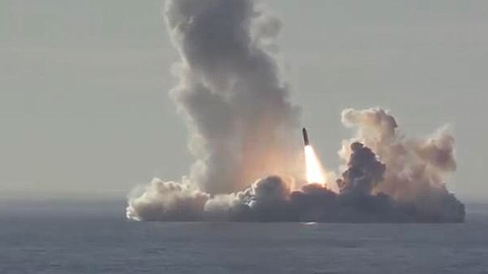 #Video Rusia prueba misiles nucleares desde submarino