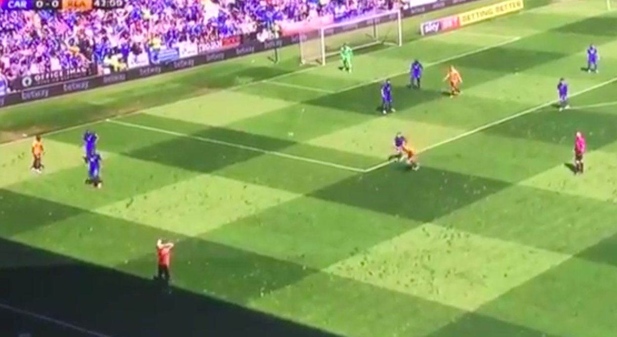 #RetoViral El saque de banda dentro del terreno de juego