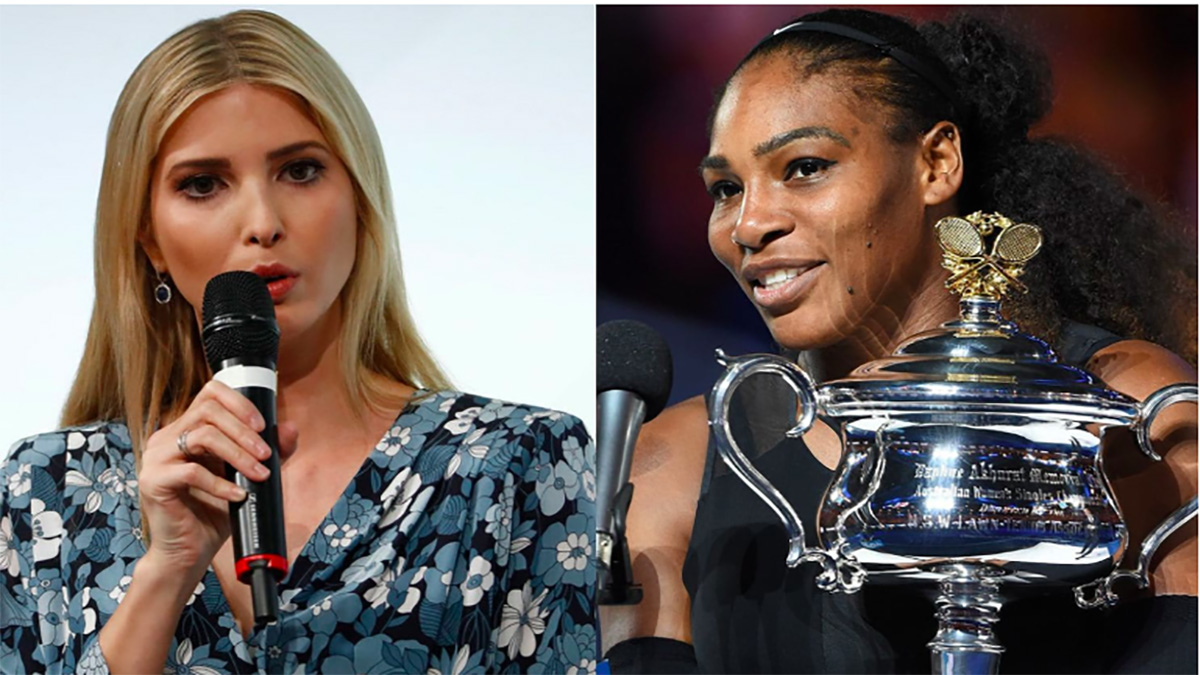 Ivanka Trump defiende a Serena Williams tras polémica en Roland Garros